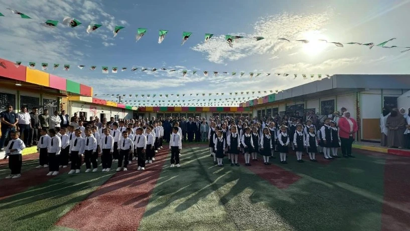 تدشين المدرسة الابتدائية بلفوضيل محمد بمستغانم  ... ظهور التلاميذ بــزي مدرسي موحّد يطبع الأجواء