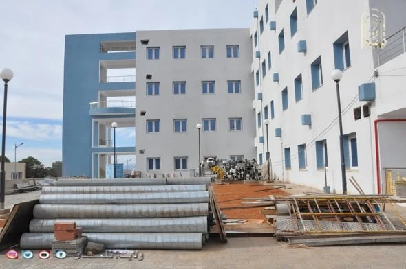 مرسى بن مهيدي بتلمسان   ...استلام  مشروع مستشفى 60 سريرا نهاية ديسمبر
