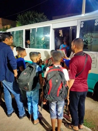 البيض: انطلاق الفوج الثاني المكون من 250 طفلأ بالمخيم الصيفي بتارقة
