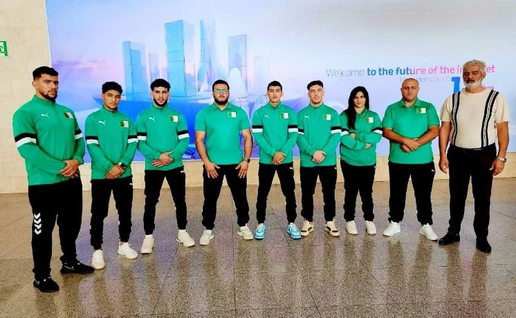 للمشاركة في بطولة العالم للأواسط: بعثة المنتخب الوطني للجيدو تطير إلى البيرو