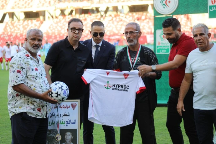 مولودية وهران تكرم بغداد بارودي وتتذكر بديار الهواري