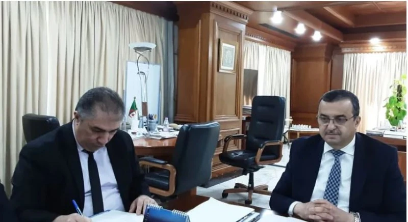 عرقاب يبحث مع وزير الصناعة والتكنولوجيا التركي سبل تعزيز التعاون