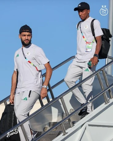 الخضر" يصلون إلى سان خوسيه تحضيرا لمباراتهم  أمام الأردن
