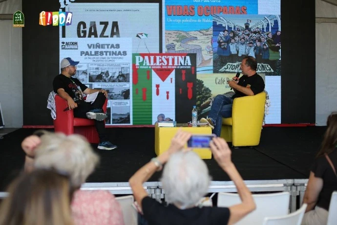 فيبدا 2025: معرض للشريط المرسوم يجسد صمود الشعب الفلسطيني ويوثق لذاكرته