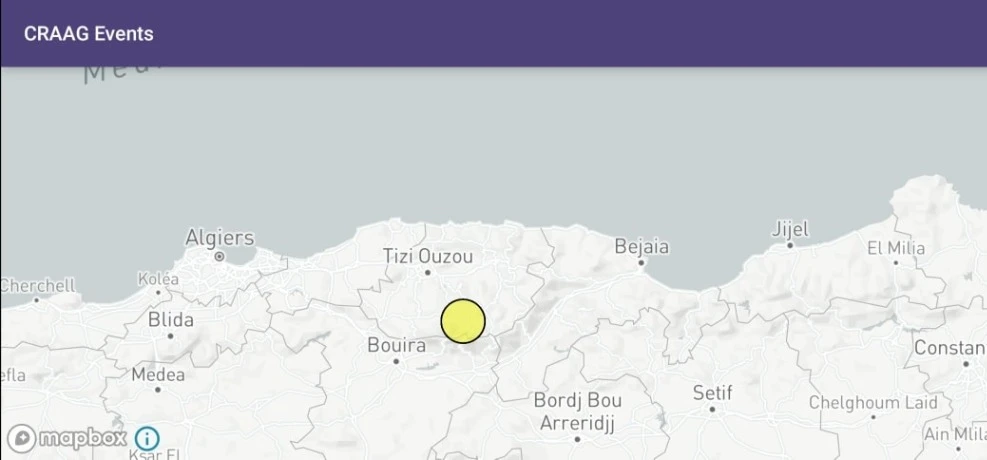 هزة أرضية بشدة 3.2 درجات على سلم ريشتر بتيزي وزو