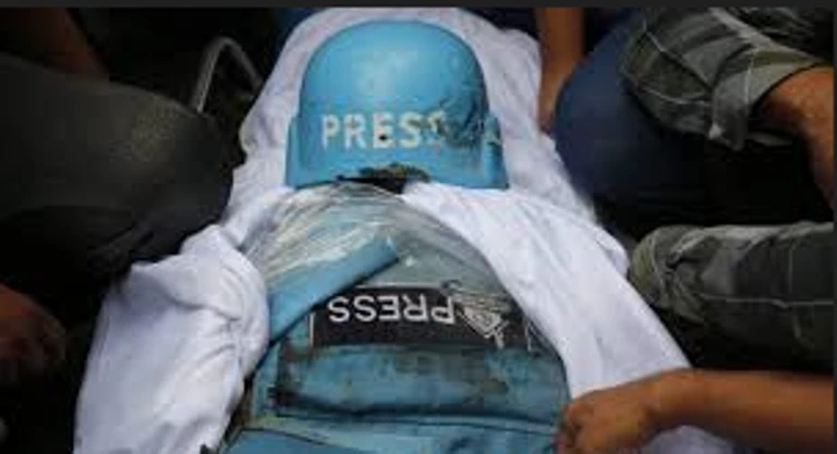 المنظمة الوطنية للصحافيين الجزائريين تدين اغتيال صحافيين فلسطينيين من قبل  الاحتلال الصهيوني بغزة