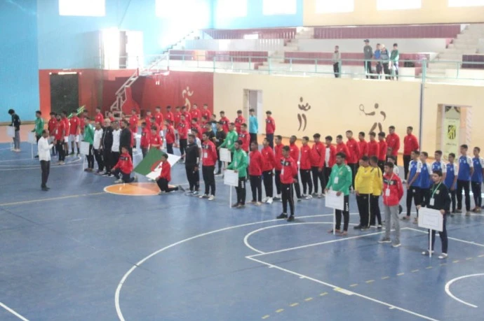 النادي الرياضي وداد الأبيض سيدي الشيخ لكرة اليد ...  دورة جهوية ما بين المنتخبات  لانتقاء المواهب في عيد الثورة