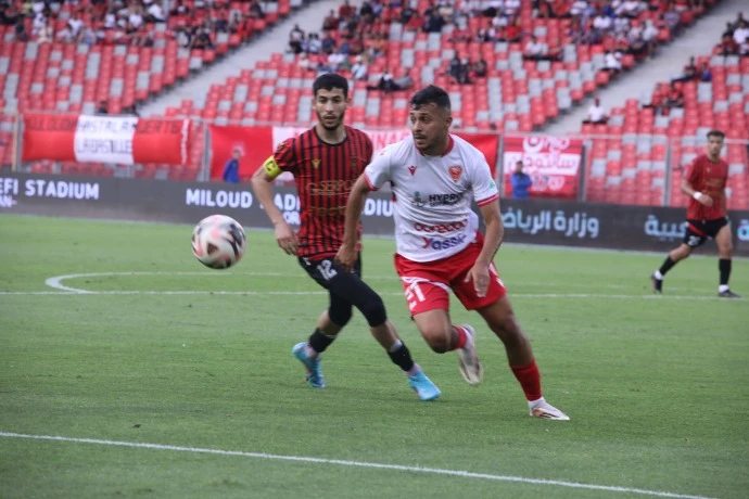 مولودية وهران 2-2 إتحاد الجزائر.....الحمراوة ينهون الموسم بتعادل داخل الديار