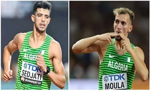 جمال سجاتي و سليمان مولى يتأهلان الى نصف نهائي سباق ال800 متر