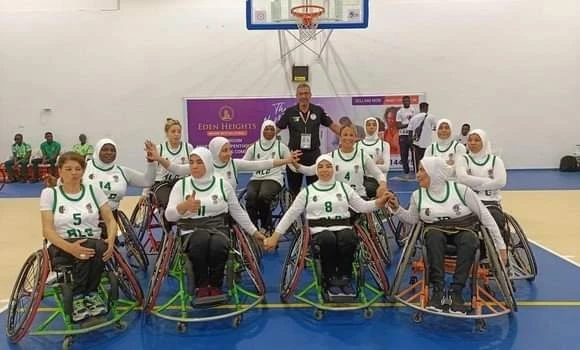 الألعاب البرالمبية الإفريقية الاولى 2023 : كرة السلة على الكراسي (سيدات): الجزائر تفوز على جنوب افريقيا وتحتفظ باللقب الافريقي