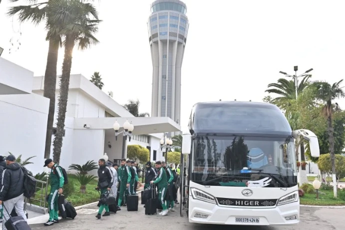 المنتخب الوطني يغادر الجزائر للمشاركة في المرحلة النهائية