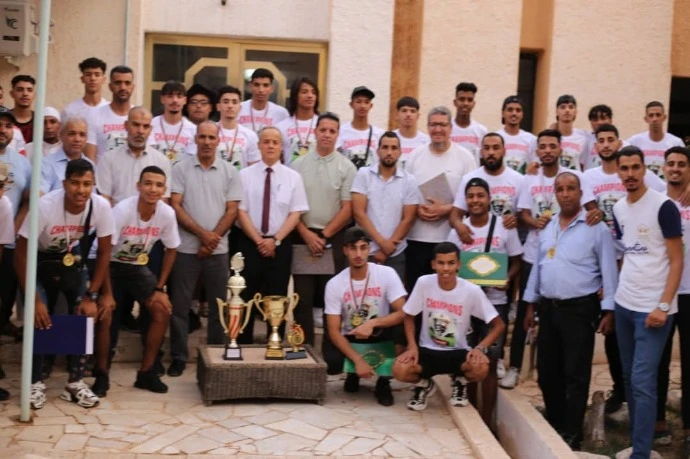 بعد تتويجه بلقب البطولة الوطنية لفئة اقل من 19 سنة ... حفل إستقبال على شرف شبان اتحاد بشار الجديد