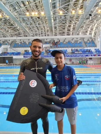 حطم 3 ارقام قياسية في البطولة... لوارد رمزي غواص فوق العادة