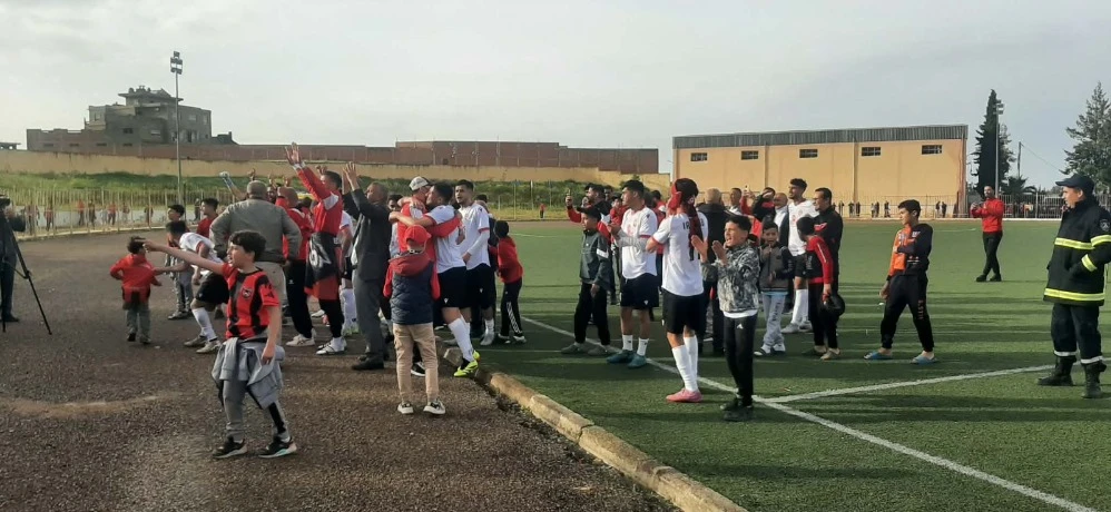 اتحاد سيدي أمحمد بن علي يحقق الصعود إلى القسم الوطني الثاني