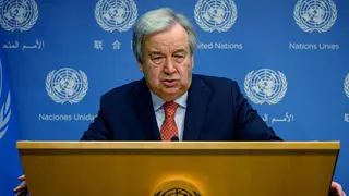 غوتيريش يدعو إلى بناء مستقبل يمكن العالم من التكيف مع الواقع المناخي  المتغير