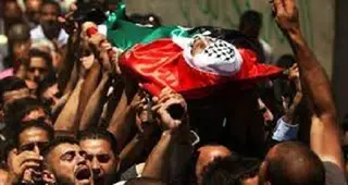 استشهاد شاب فلسطيني برصاص قوات الاحتلال الصهيوني شمال غرب رام الله