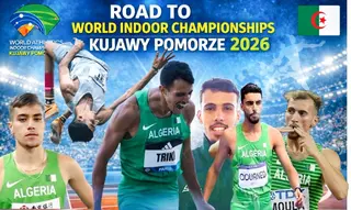 بطولة العالم لألعاب القوى داخل القاعة 2026 : الجزائر ممثلة بـ6 عدائين