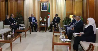عرقاب يستقبل الأمين العام لمنظمة الدول الإفريقية المنتجة  للنفط