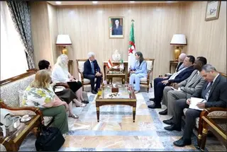 بوفدش تستقبل سفير جمهورية النمسا لدى الجزائر