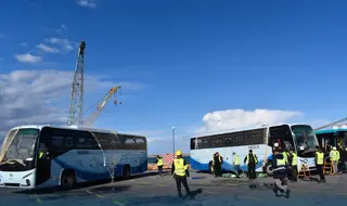 برنامج استيراد 10 آلاف حافلة: استلام 338 حافلة بميناء الجزائر و 97 أخرى  بميناء جن جن