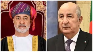 رئيس الجمهورية يتلقى مكالمة هاتفية من سلطان سلطنة عمان هنأه فيها بعيد الأضحى المبارك