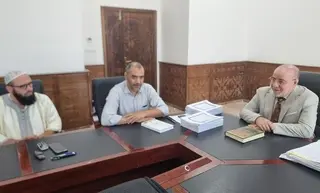 بلمهدي يزور لجنة مراجعة وتدقيق نسخ المصحف الشريف