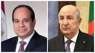 رئيس الجمهورية يتلقى مكالمة هاتفية من نظيره المصري