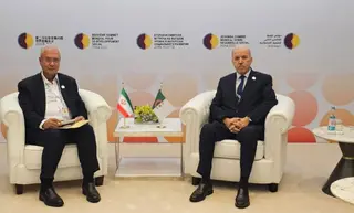 سايحي يتحادث بقطر مع مساعد الرئيس الإيراني للشؤون الاجتماعية