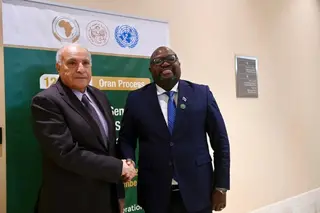 عطاف يستقبل نظيره البوتسواني