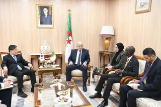 بوغالي يستقبل سفير جمهورية كوريا لدى الجزائر