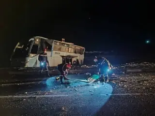 المغير: إصابة 37 شخصا في حادث مرور ببلدية أم الطيور