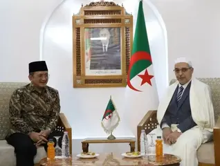 رئيس المجلس الإسلامي الأعلى يستقبل سفير جمهورية إندونيسيا بالجزائر