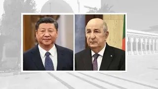 رئيس الجمهورية يتلقى تهاني نظيره الصيني بمناسبة نجاح عملية إطلاق القمر الصناعي الفضائي "ألسات-3"