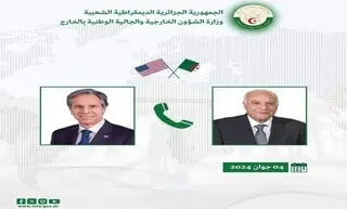 عطاف يتحادث هاتفيا مع نظيره الأمريكي حول تطورات الأوضاع في قطاع غزة