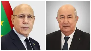 رئيس الجمهورية يتلقى مكالمة هاتفية من الرئيس الموريتاني