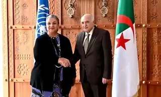 عطاف يستقبل الممثلة الخاصة للأمين العام للأمم المتحدة في ليبيا