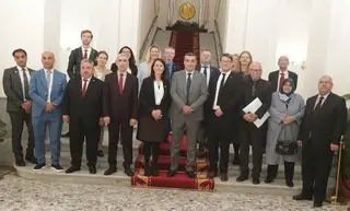 نائب رئيس مجلس الأمة يستقبل وفدا برلمانيا عن لجنة الشؤون الأوربية ببرلمان مملكة الدنمارك