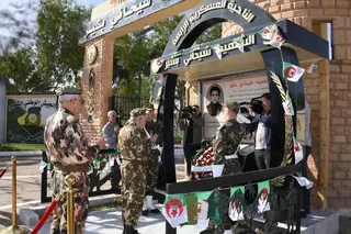 الفريق أول السعيد شنقريحة في زيارة عمل وتفتيش للناحية العسكرية الرابعة