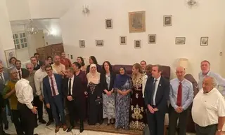 السيدة منصوري تلتقي أفراد الجالية الجزائرية بالغابون