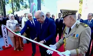 رئيس الجمهورية يشرف بقصر المعارض على افتتاح الطبعة الـ 56 لمعرض الجزائر الدولي
