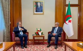 الوزير الأول يستقبل رئيس المحكمة الدستورية للجمهورية البرتغالية.