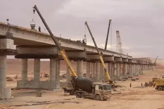 أشغال مقطع السكة الحديدية عبادلة - حماقير توشك على الانتهاء