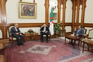 رئيس الجمهورية يستقبل الأمين العام للمحافظة السامية للأمازيغية