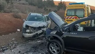 حوادث الطرقات: وفاة 8 أشخاص وإصابة 205 آخرين خلال الـ 24 ساعة الأخيرة