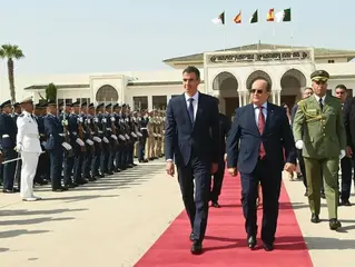 رئيس حكومة مملكة إسبانيا يغادر الجزائر بعد زيارة عمل وصداقة