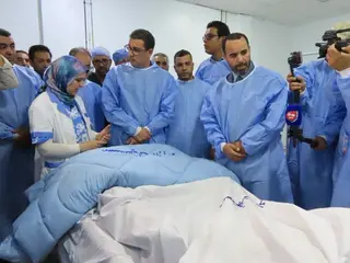 وزير الصحة يؤكد ضمان التكفل الأمثل بالجرحى ويعزي  عائلات ضحايا حادث مرور عين الصفراء