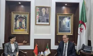 رزيق يبحث مع وفد من مقاطعة خونان الصينية تعزيز الشراكة  التجارية