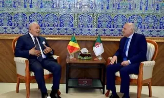 عطاف يستقبل رئيس الجمعية الوطنية لجمهورية الكونغو