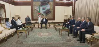 رئيس الجمهورية يستقبل المديرة العامة لصندوق النقد الدولي