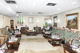 الفريق أول السعيد شنقريحة يستقبل رئيس أركان الجيش البري الإيطالي